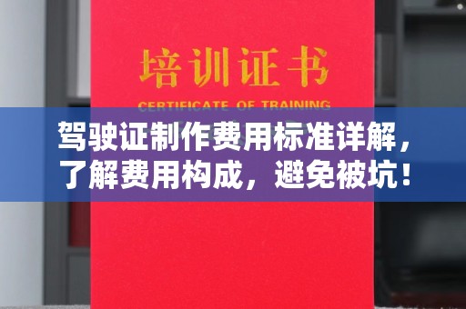 延长驾驶证制作费用标准详解，了解费用构成，避免被坑！