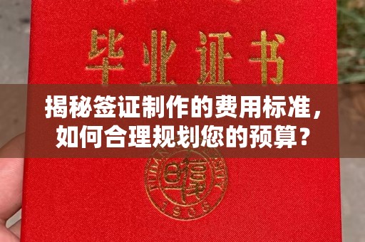 罗田揭秘签证制作的费用标准，如何合理规划您的预算？