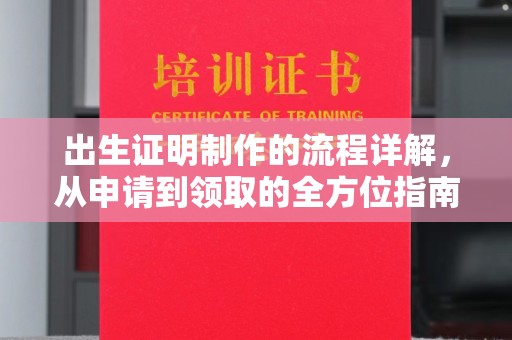 洋县出生证明制作的流程详解，从申请到领取的全方位指南